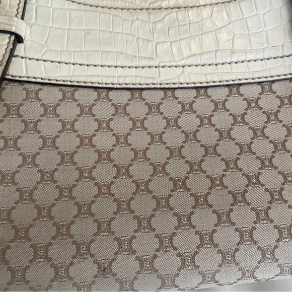 Beautiful monogram vintage Celine shoulder bag - Picture 14 of 16